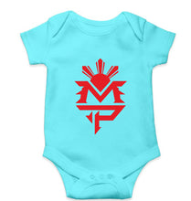 Load image into Gallery viewer, MP Manny Paquiao Pacman Kids Romper For Baby Boy/Girl-0-5 Months(18 Inches)-Sky Blue-Ektarfa.online
