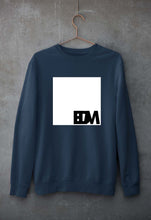 Load image into Gallery viewer, EDM Unisex Sweatshirt for Men/Women-S(40 Inches)-Navy Blue-Ektarfa.online
