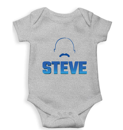 Steve Harvey Kids Romper For Baby Boy/Girl-0-5 Months(18 Inches)-Grey-Ektarfa.online