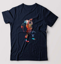 Load image into Gallery viewer, Hanuman Ji (God) T-Shirt for Men-Navy Blue-Ektarfa.online
