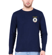 Load image into Gallery viewer, Germany Football Full Sleeves T-Shirt for Men-Navy Blue-Ektarfa.online

