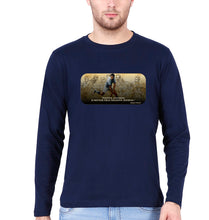 Load image into Gallery viewer, Dhyan Chand Full Sleeves T-Shirt for Men-Navy Blue-Ektarfa.online
