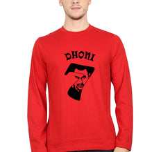Load image into Gallery viewer, MS Dhoni (MSD) Full Sleeves T-Shirt for Men-RED-Ektarfa.online
