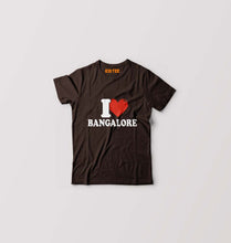 Load image into Gallery viewer, I Love BANGALORE Kids T-Shirt for Boy/Girl-Coffee Brown-Ektarfa.online
