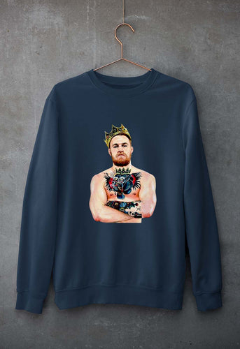 Conor McGregor UFC Unisex Sweatshirt for Men/Women-Navy Blue-Ektarfa.online