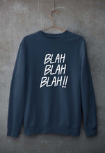 Load image into Gallery viewer, Blah Blah Unisex Sweatshirt for Men/Women-Navy Blue-Ektarfa.online
