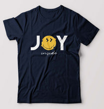Load image into Gallery viewer, Joy Emoji T-Shirt for Men-Navy Blue-Ektarfa.online
