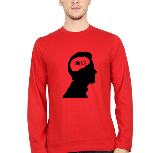 Mindhunter Full Sleeves T-Shirt for Men-RED-Ektarfa.online
