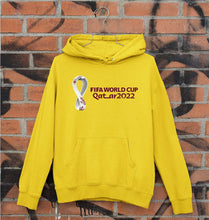 Load image into Gallery viewer, FIFA World Cup Qatar 2022 Unisex Hoodie for Men/Women-S(40 Inches)-Mustard Yellow-Ektarfa.online
