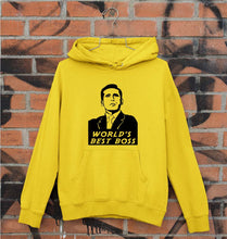 Load image into Gallery viewer, Michael Scott Best Boss Unisex Hoodie for Men/Women-Mustard Yellow-Ektarfa.online
