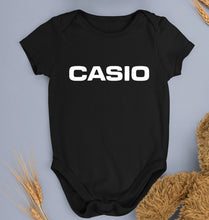 Load image into Gallery viewer, Casio Kids Romper For Baby Boy/Girl-0-5 Months(18 Inches)-Black-Ektarfa.online
