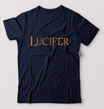 Load image into Gallery viewer, Lucifer T-Shirt for Men-Navy Blue-Ektarfa.online
