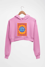 Load image into Gallery viewer, Psychedelic Crop HOODIE FOR WOMEN-Light Baby Pink-Ektarfa.online
