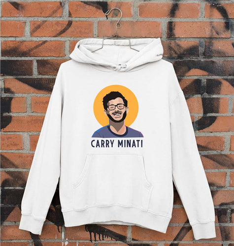 CarryMinati(Ajey Nagar) Unisex Hoodie for Men/Women-White-Ektarfa.online