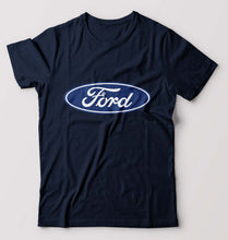 Load image into Gallery viewer, Ford T-Shirt for Men-S(38 Inches)-Navy Blue-Ektarfa.online
