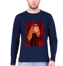 Load image into Gallery viewer, Scarlet Witch Wanda Full Sleeves T-Shirt for Men-Navy Blue-Ektarfa.online
