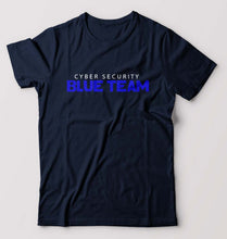 Load image into Gallery viewer, Cyber Security T-Shirt for Men-Navy Blue-Ektarfa.online
