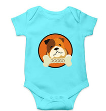 Load image into Gallery viewer, Dog Kids Romper For Baby Boy/Girl-0-5 Months(18 Inches)-Sky Blue-Ektarfa.online
