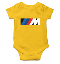 Load image into Gallery viewer, BMW Kids Romper Kids Romper For Baby Boy/Girl-Yellow-Ektarfa.online
