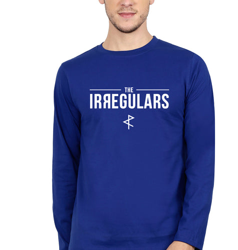 The Irregulars Full Sleeves T-Shirt for Men-Royal Blue-Ektarfa.online