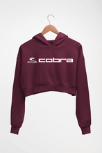 Load image into Gallery viewer, Cobra Golf Crop HOODIE FOR WOMEN-Maroon-Ektarfa.online
