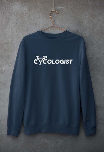 Cycologist Unisex Sweatshirt for Men/Women-Navy Blue-Ektarfa.online