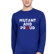 Load image into Gallery viewer, X-Men Mutant Full Sleeves T-Shirt for Men-Royal Blue-Ektarfa.online
