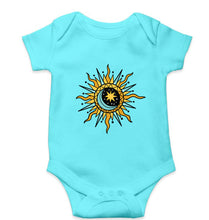 Load image into Gallery viewer, Psychedelic Chakra Kids Romper For Baby Boy/Girl-0-5 Months(18 Inches)-Sky Blue-Ektarfa.online
