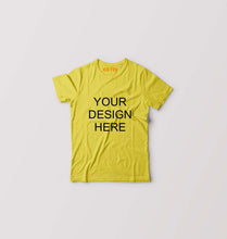 Load image into Gallery viewer, Customized-Custom-Personalized Kids T-Shirt for Boy/Girl-Yellow-Ektarfa.online
