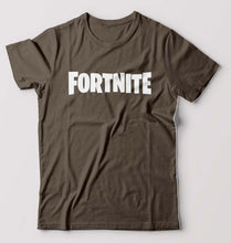 Load image into Gallery viewer, Fortnite T-Shirt for Men-S(38 Inches)-Olive Green-Ektarfa.online
