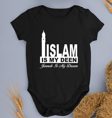 Islam Kids Romper For Baby Boy/Girl-Black-Ektarfa.online