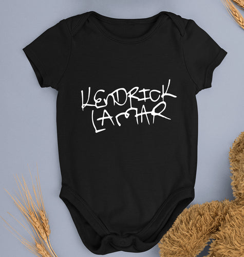 Kendrick Lamar Kids Romper For Baby Boy/Girl-0-5 Months(18 Inches)-Black-Ektarfa.online