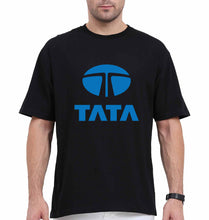 Load image into Gallery viewer, Tata Oversized T-Shirt for Men-Black-Ektarfa.online
