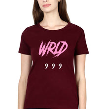 Load image into Gallery viewer, Juice WRLD 999 T-Shirt for Women-Maroon-Ektarfa.online
