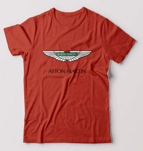 Load image into Gallery viewer, Aston Martin T-Shirt for Men-S(38 Inches)-Orange-Ektarfa.online
