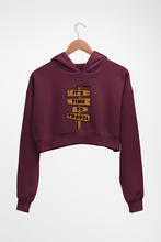 Load image into Gallery viewer, Travel Crop HOODIE FOR WOMEN-Maroon-Ektarfa.online
