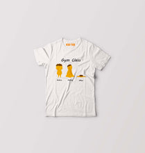 Load image into Gallery viewer, Gym Funny Kids T-Shirt for Boy/Girl-White-Ektarfa.online

