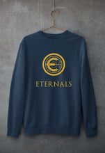 Load image into Gallery viewer, Eternals Unisex Sweatshirt for Men/Women-S(40 Inches)-Navy Blue-Ektarfa.online
