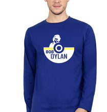 Load image into Gallery viewer, Bob Dylan Full Sleeves T-Shirt for Men-Royal Blue-Ektarfa.online
