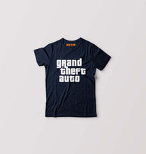 Load image into Gallery viewer, Grand Theft Auto (GTA) Kids T-Shirt for Boy/Girl-0-1 Year(20 Inches)-Navy Blue-Ektarfa.online
