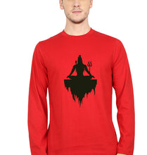Load image into Gallery viewer, Mahakal Mahadev Bholenath Shiva Shivji Full Sleeves T-Shirt for Men-Red-Ektarfa.online
