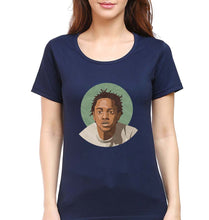 Load image into Gallery viewer, Kendrick Lamar T-Shirt for Women-Navy Blue-Ektarfa.online
