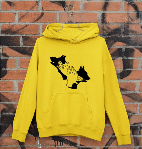 Dog Unisex Hoodie for Men/Women-Mustard Yellow-Ektarfa.online