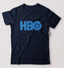 Load image into Gallery viewer, HBO T-Shirt for Men-S(38 Inches)-Navy Blue-Ektarfa.online

