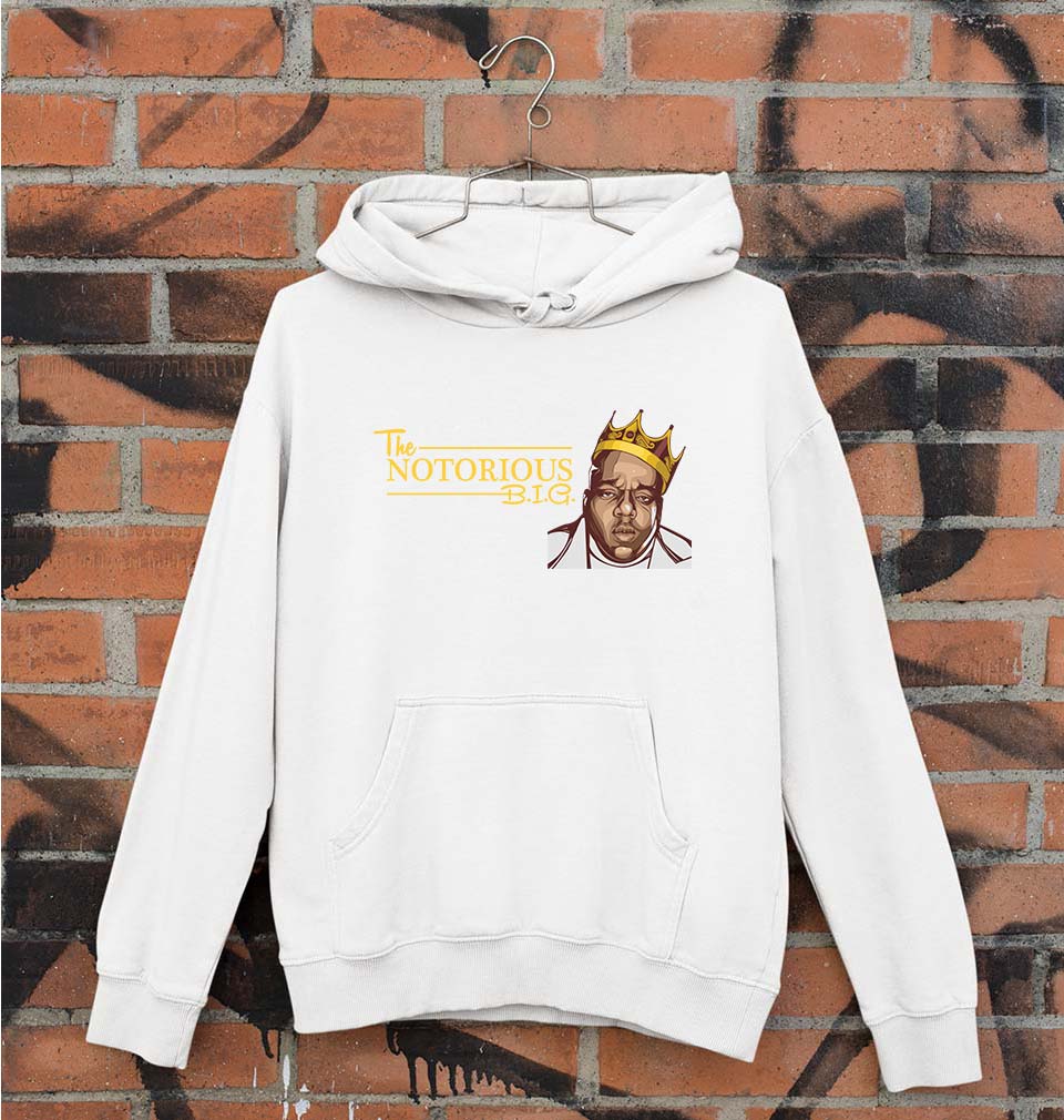 The Notorious B.I.G Unisex Hoodie for Men/Women-White-Ektarfa.online