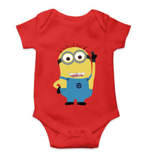 Load image into Gallery viewer, Minion Kids Romper For Baby Boy/Girl-0-5 Months(18 Inches)-Red-Ektarfa.online
