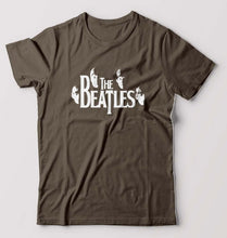 Load image into Gallery viewer, The Beatles T-Shirt for Men-S(38 Inches)-Olive Green-Ektarfa.online
