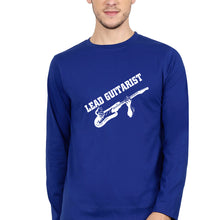 Load image into Gallery viewer, Guitarist Full Sleeves T-Shirt for Men-Royal Blue-Ektarfa.online
