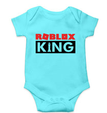 Load image into Gallery viewer, Roblox Kids Romper For Baby Boy/Girl-0-5 Months(18 Inches)-Sky Blue-Ektarfa.online
