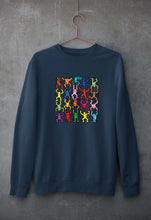 Load image into Gallery viewer, Keith Haring Funny Unisex Sweatshirt for Men/Women-Navy Blue-Ektarfa.online

